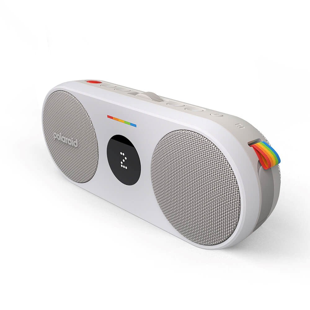 Polaroid Player P2 Bærbar Bluetooth Høyttaler - Hvit / Grå