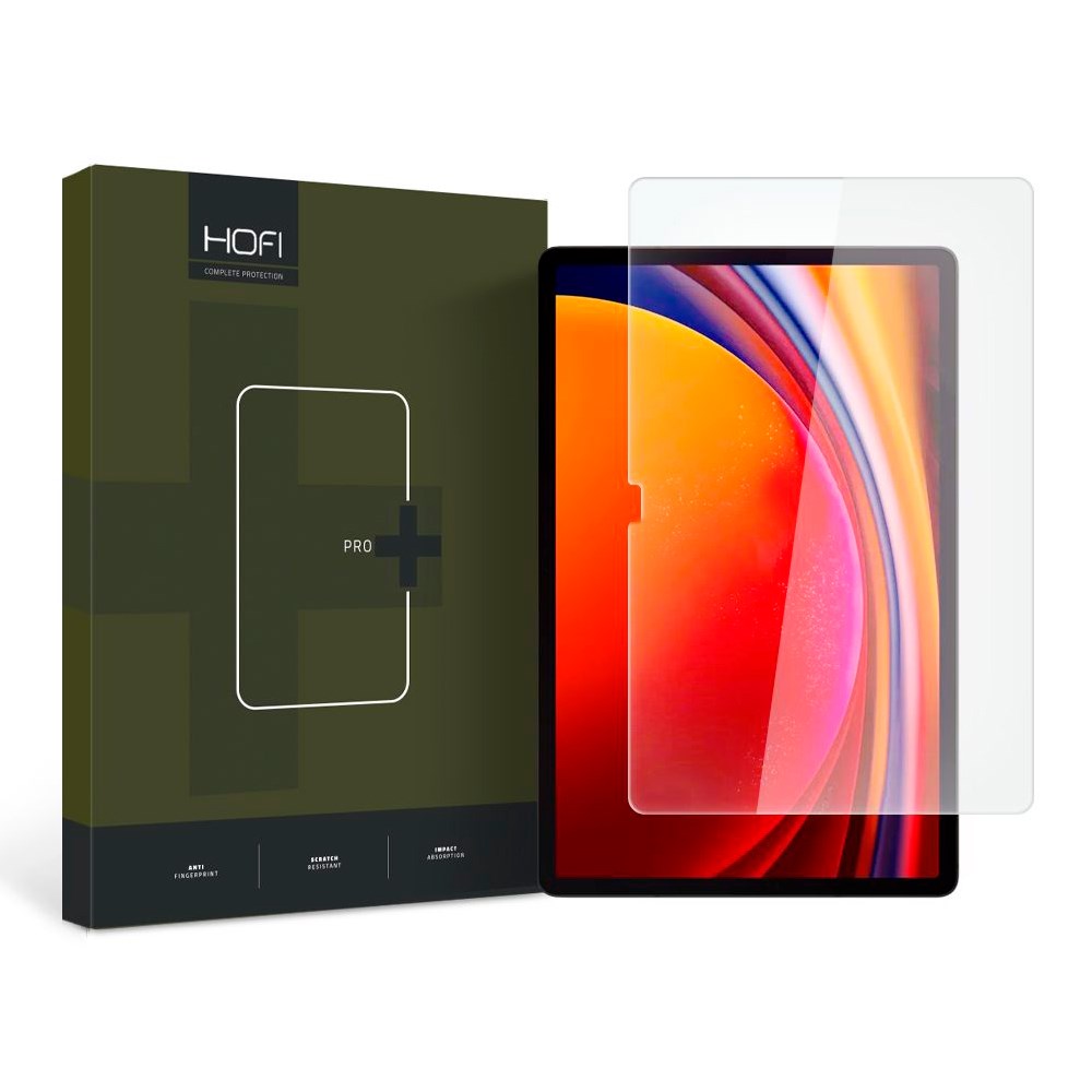 Samsung Galaxy Tab S10+ (Plus) / S9+ (Plus) / S8+ (Plus) / S7+ (Plus) / S7 FE HOFI Pro+ Skjermbeskytter Herdet Glass - Gjennomsiktig