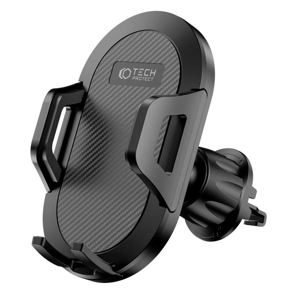 Tech-Protect V5 Mobiltelefonholder for Bil - Dashboard & Ventilasjonssystem - Mobil: 50 - 90mm - Svart