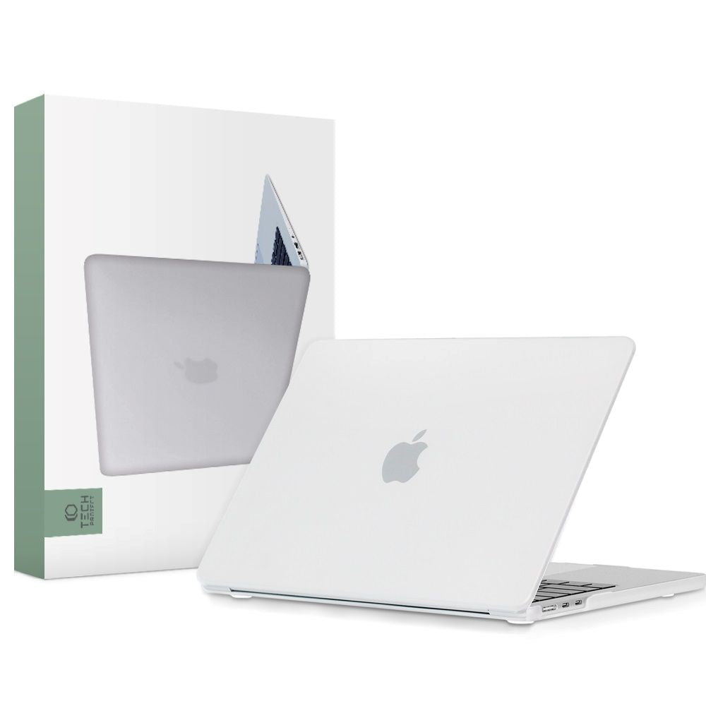 MacBook Air 13" M2/M3/M4 (2022-2025) - Tech-Protect Smartshell Deksel - Matte Clear