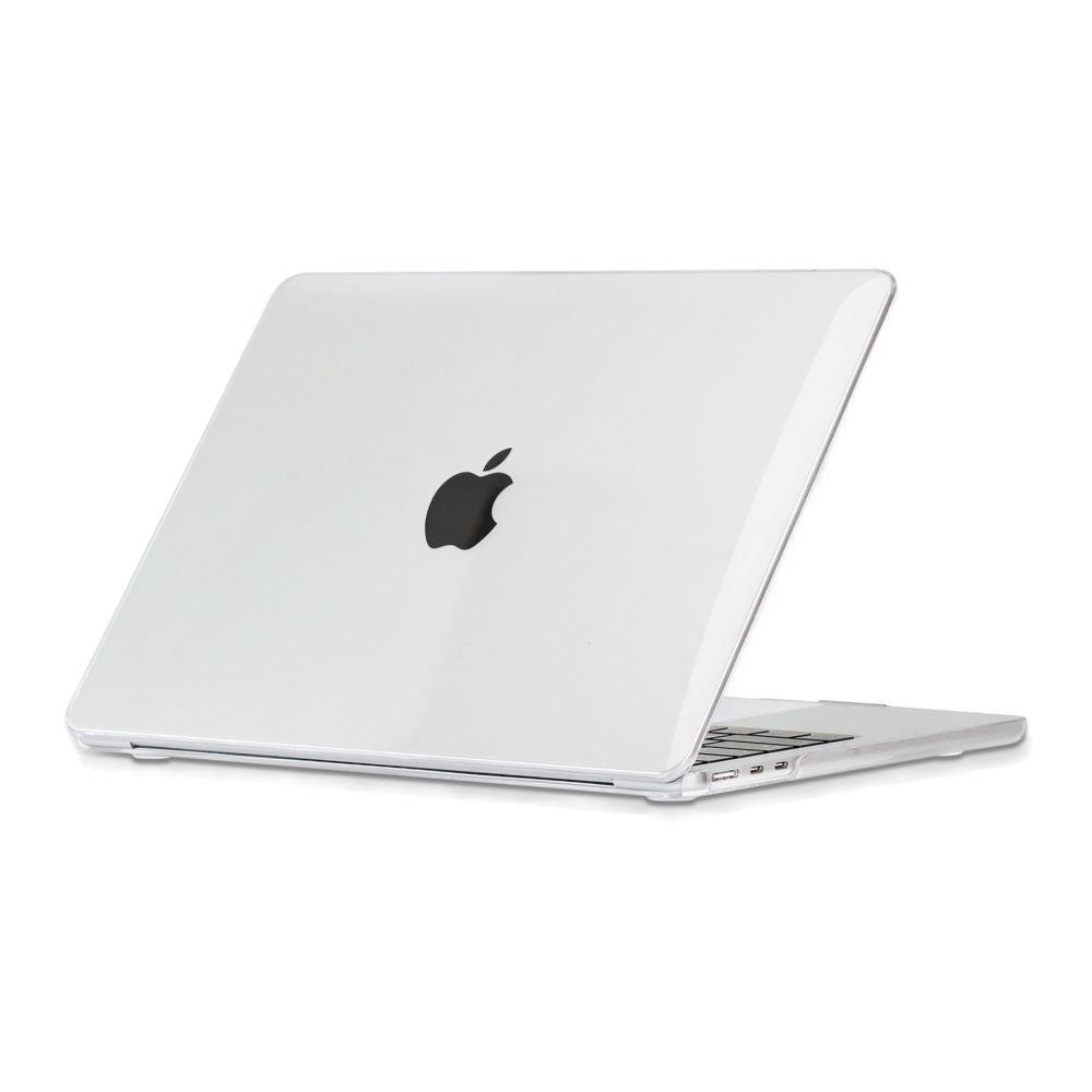 MacBook Air 13" M2/M3/M4 (2022-2025) - Tech-Protect Smartshell Deksel - Crystal Clear