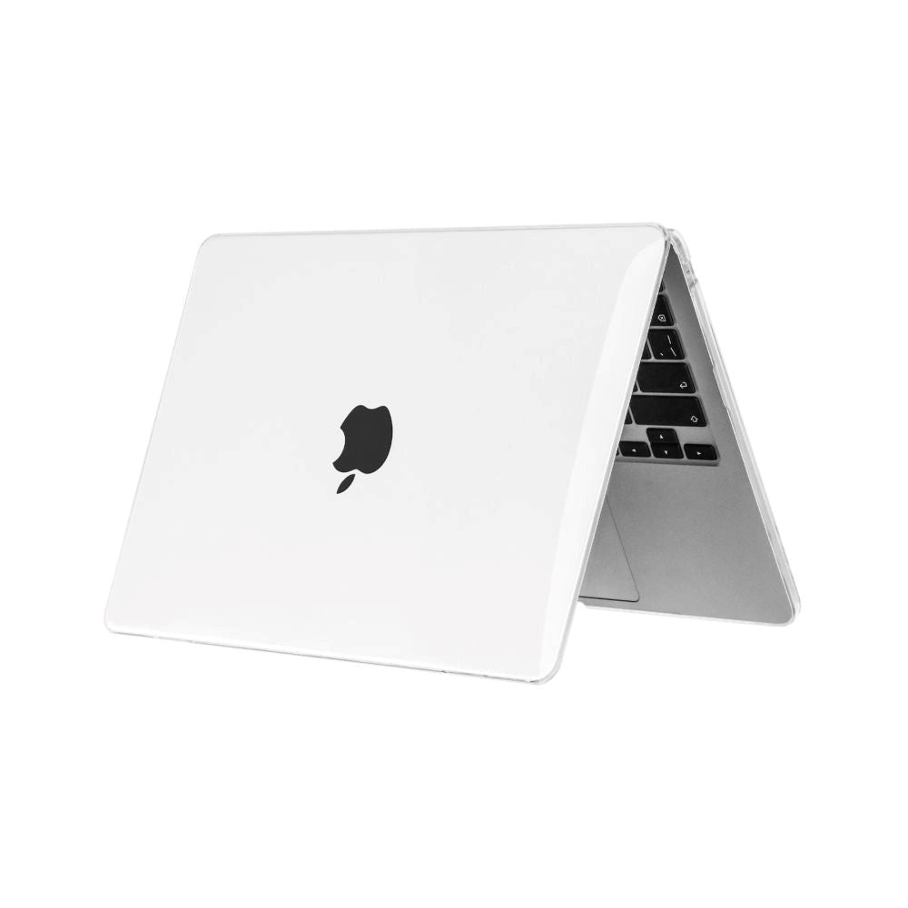 MacBook Air 13" M2/M3/M4 (2022-2025) - Tech-Protect Smartshell Deksel - Crystal Clear