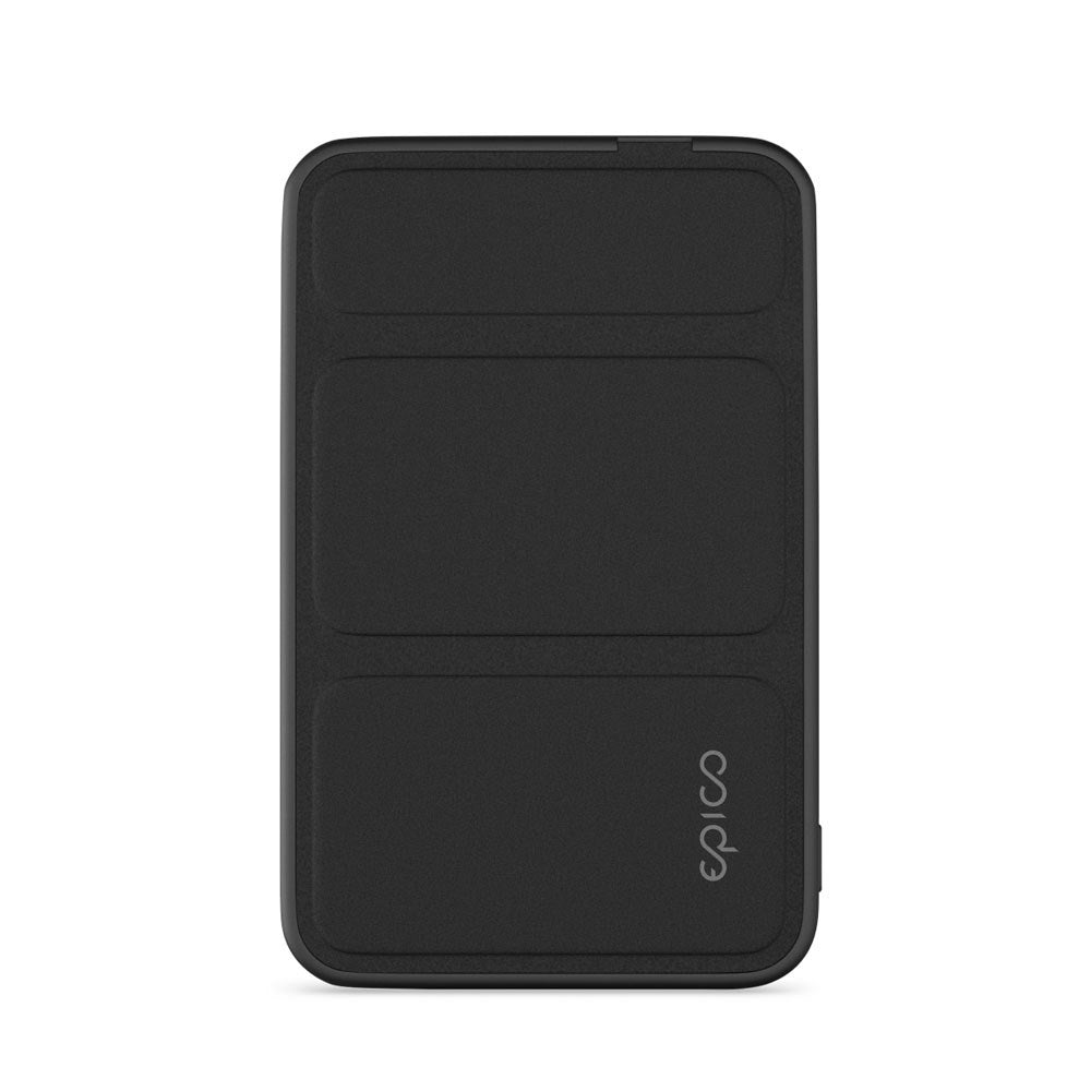 Epico UltraPack Stand 7000 mAh Powerbank med 2 x USB-C – MagSafe Kompatibel – Svart