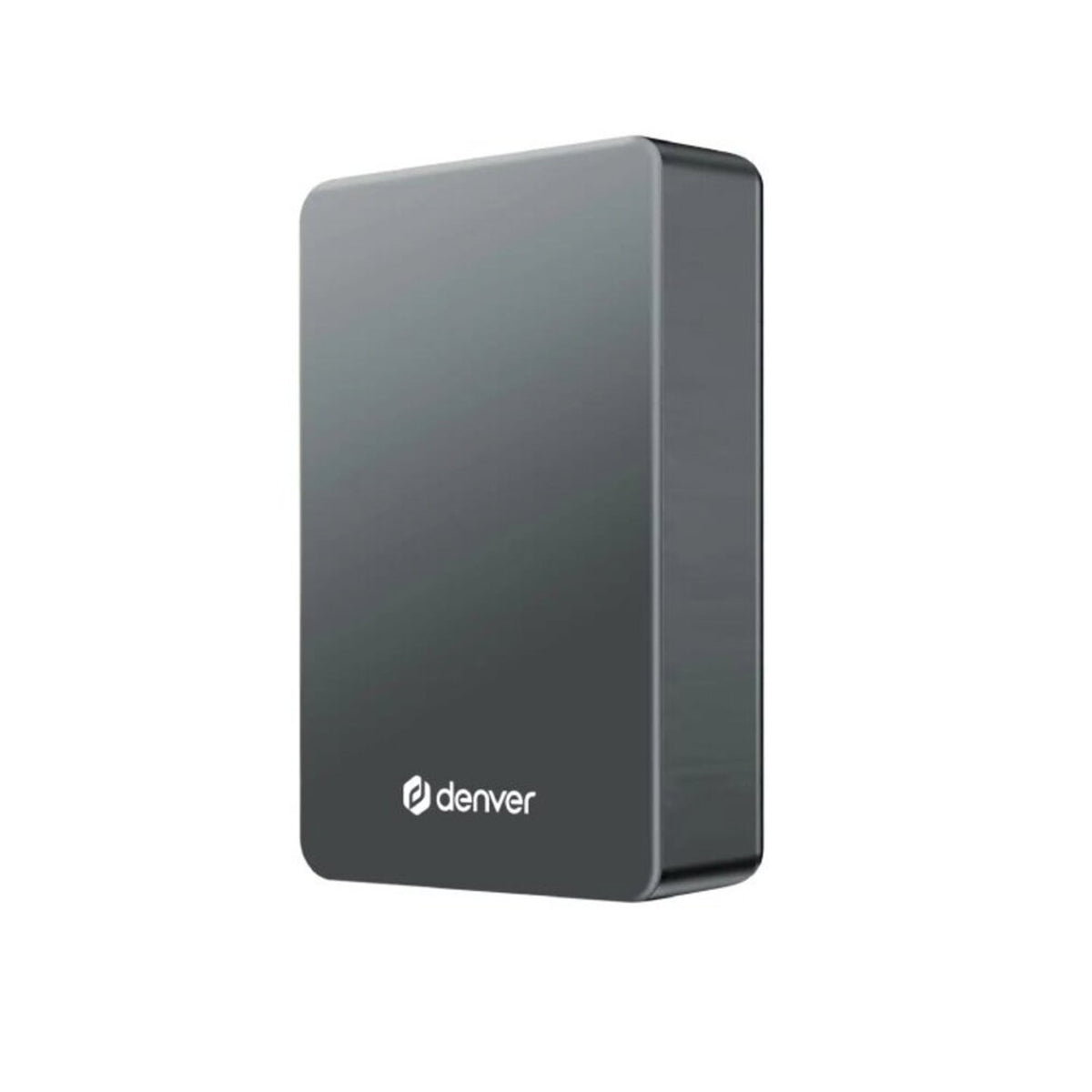 Denver PQCW-10015 Magnetisk Trådløs PowerBank - 15W / 10.000 mAh - MagSafe Kompatibel - Grå