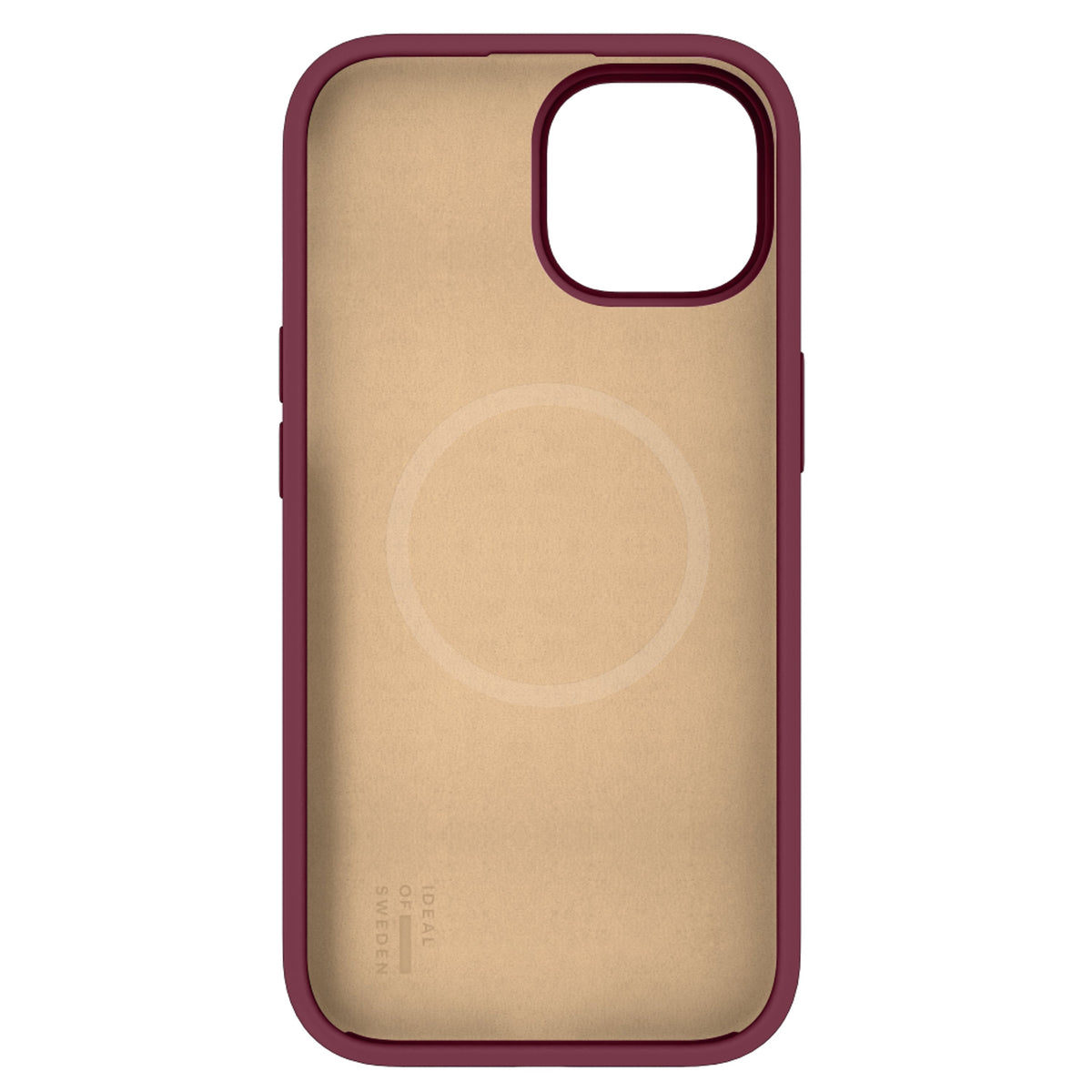 iDeal Of Sweden iPhone 17e / 16e / 15 / 14 / 13 Silicone Deksel - MagSafe Kompatibel - Fine Wine Bloom