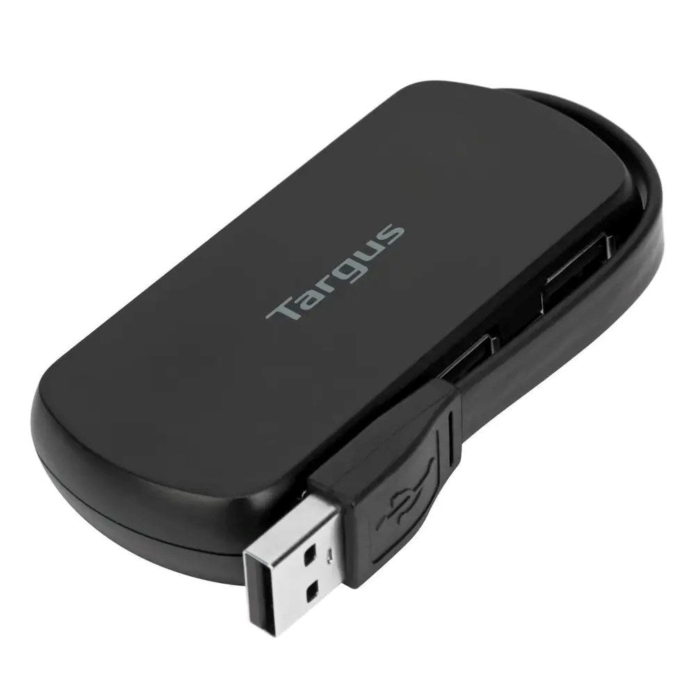 Targus USB-A Hub m. 4x USB-A - Svart