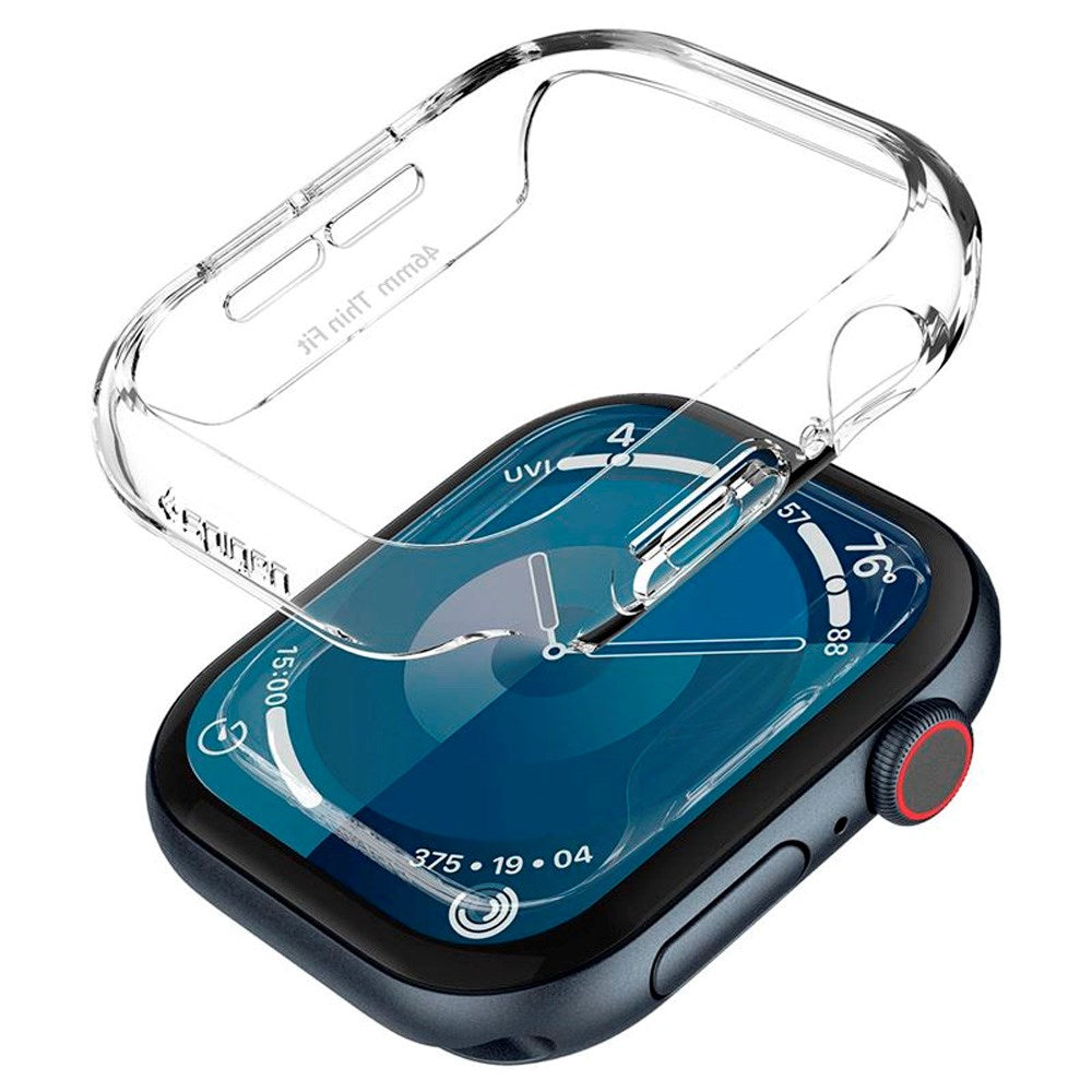 Apple Watch 11 / 10 (46mm) Spigen Thin Fit Deksel - Gjennomsiktig