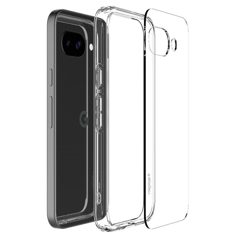 Google Pixel 9a Spigen Hybrid Crystal Clear Deksel - Gjennomsiktig