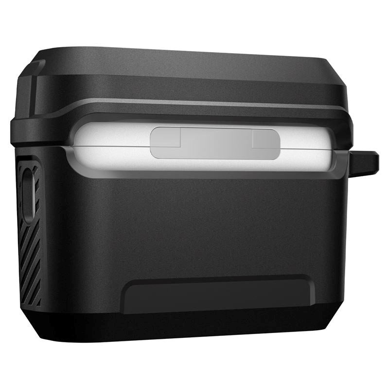 Apple AirPods Pro (3. gen.) Spigen Lock Fit Deksel - Matte Black