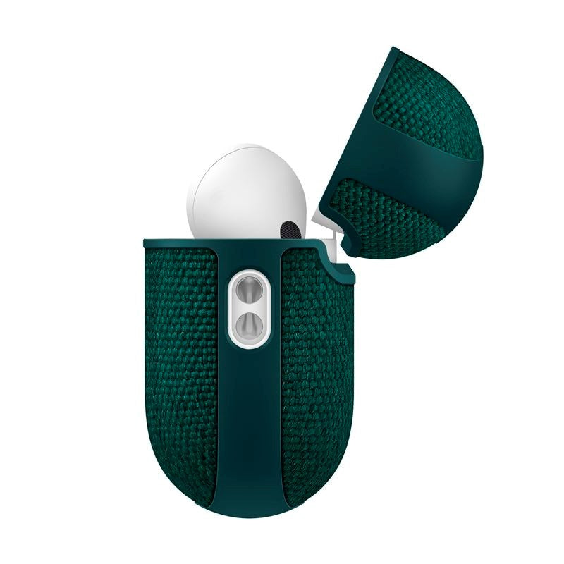 Apple AirPods Pro (3. gen.) Spigen Urban Fit Deksel - Midnight Green