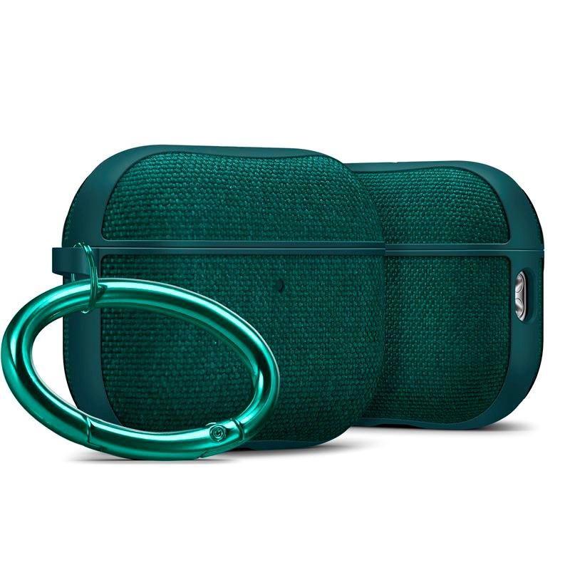 Apple AirPods Pro (3. gen.) Spigen Urban Fit Deksel - Midnight Green