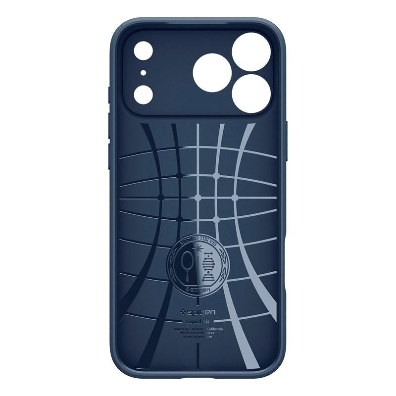 iPhone 17 Pro Spigen Liquid Air Deksel - Blå