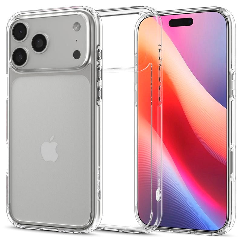 iPhone 17 Pro Spigen Ultra Hybrid Deksel - Gjennomsiktig