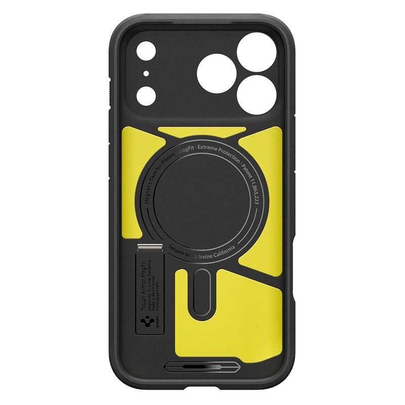 iPhone 17 Pro Spigen Tough Armor T Deksel - MagSafe Kompatibel - Grå