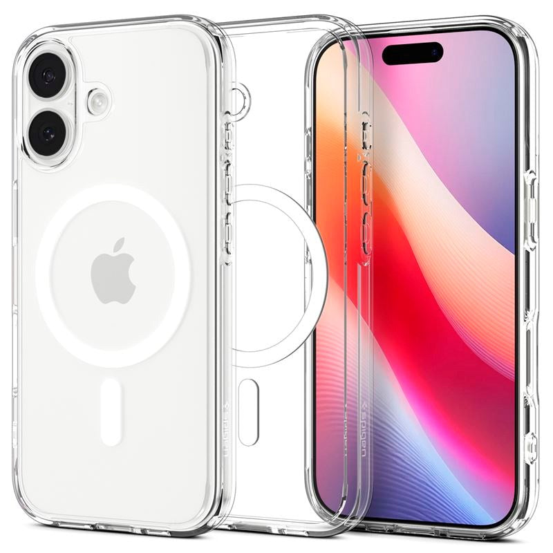 iPhone 17 Spigen Ultra Hybrid Deksel - MagSafe Kompatibel - Gjennomsiktig