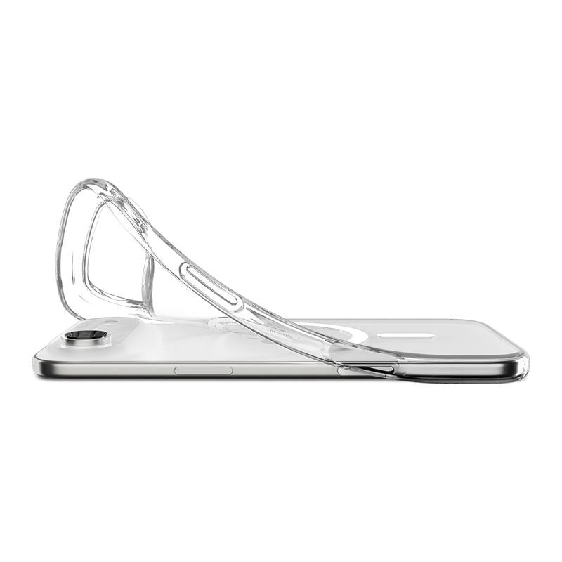 iPhone Air Spigen Liquid Crystal Deksel - MagSafe Kompatibel - Gjennomsiktig