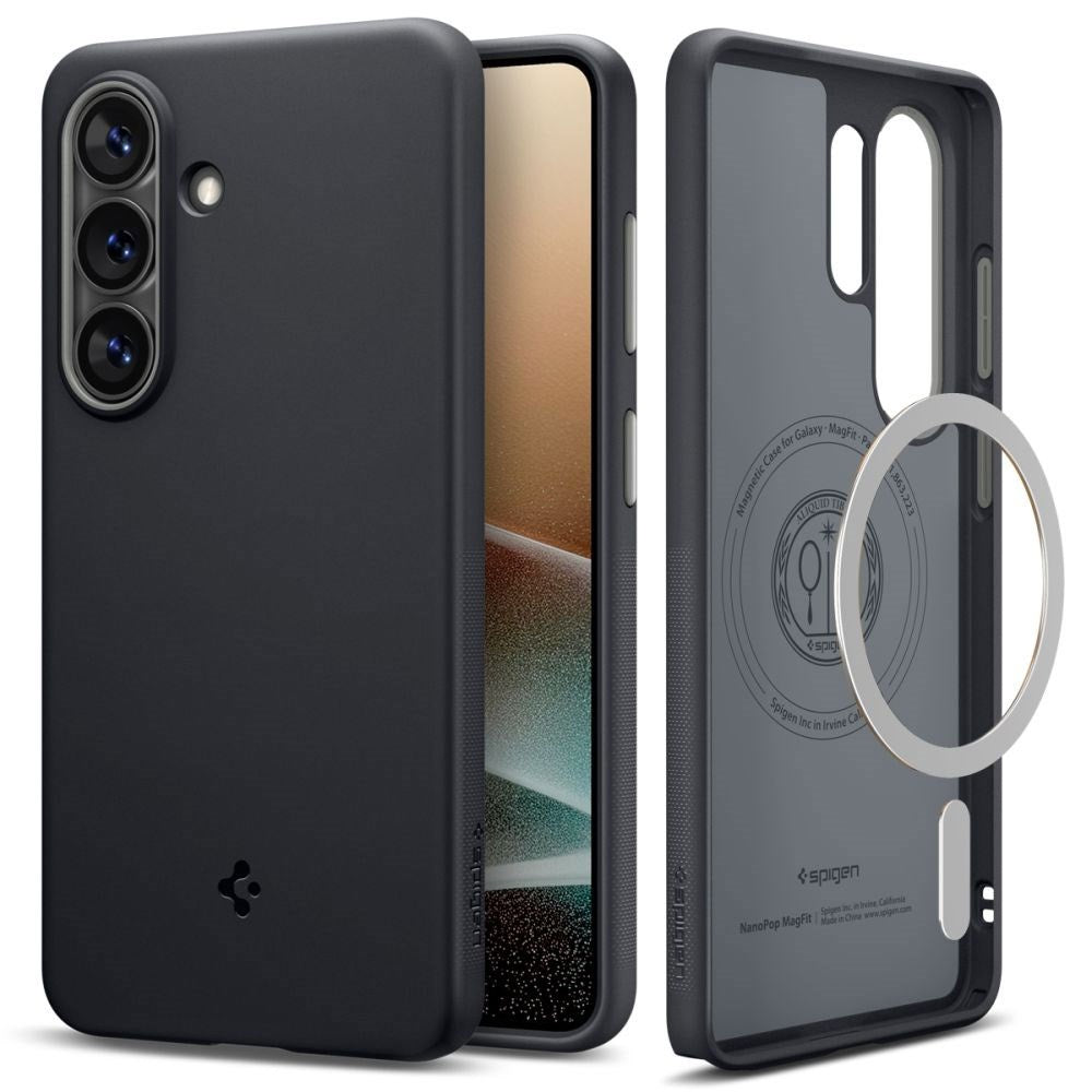 Samsung Galaxy S26 Ultra Spigen Nano Pop Hybrid Deksel - MagSafe Kompatibel - Svart / Grå