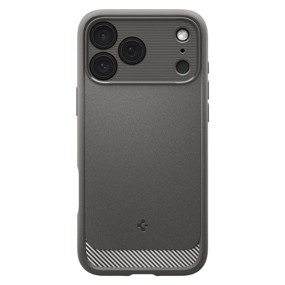 iPhone 18 Pro Max / 17 Pro Max Spigen Rugged Armor Deksel - MagSafe Kompatibel - Grå