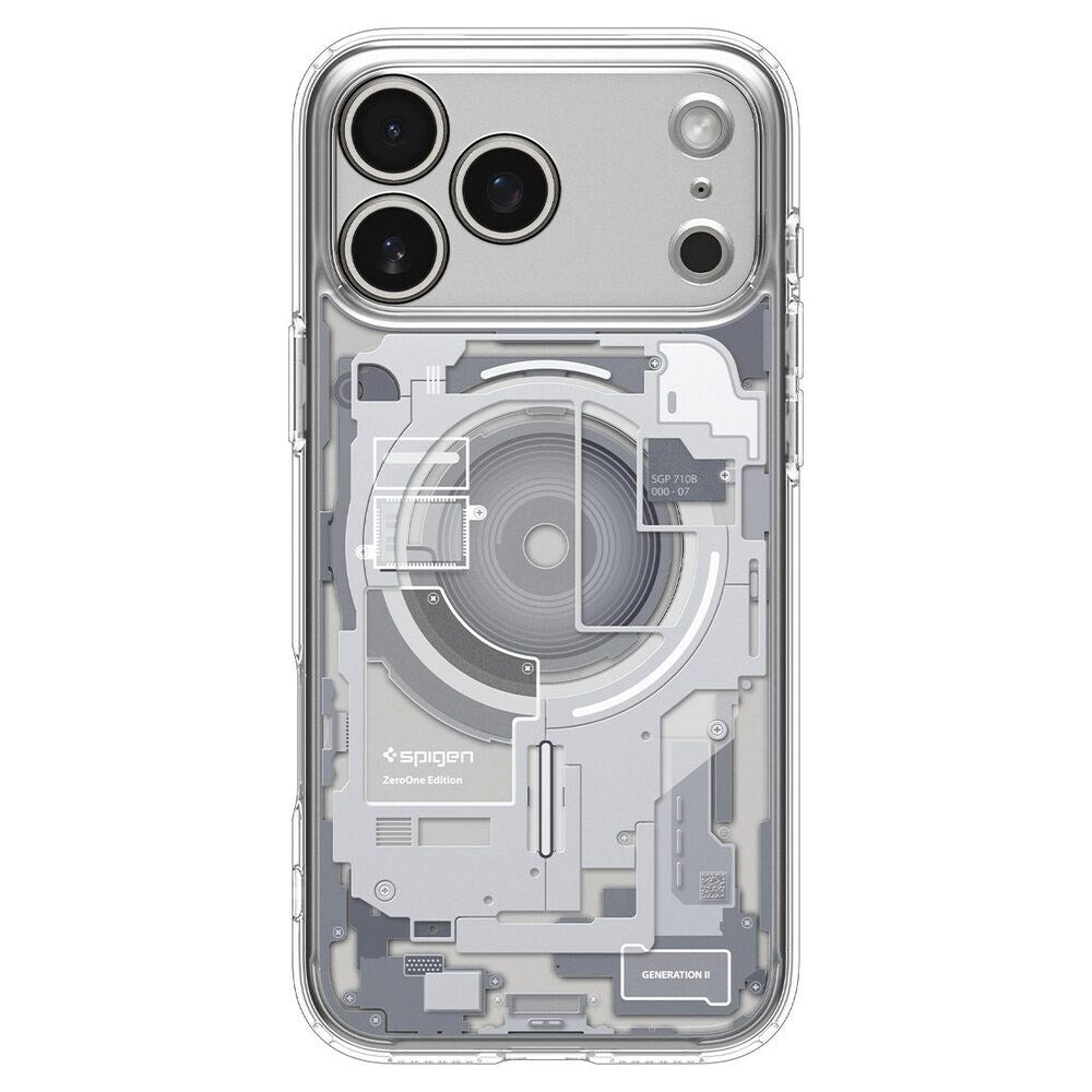 iPhone 18 Pro Max / 17 Pro Max Spigen Ultra Hybrid Deksel - MagSafe Kompatibel - Gjennomsiktig / Hvit