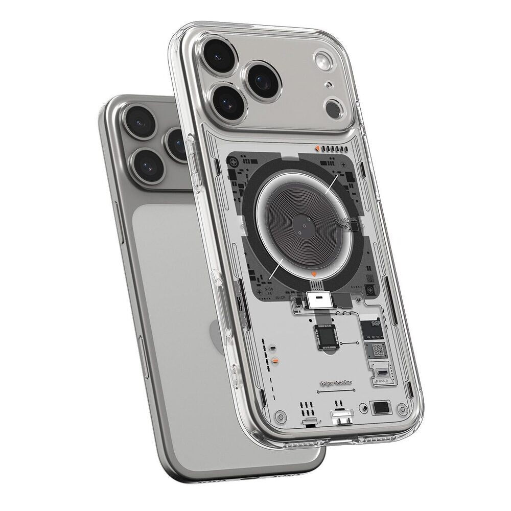 iPhone 18 Pro / 17 Pro Spigen Ultra Hybrid Deksel - MagSafe Kompatibel - Gjennomsiktig / Svart