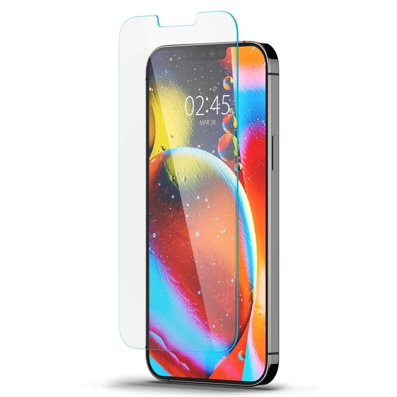 iPhone 14 Plus / 13 Pro Max Spigen EZ Fit Glas.tR Skjermbeskytter 2 Stk. - Case Friendly - Gjennomsiktig