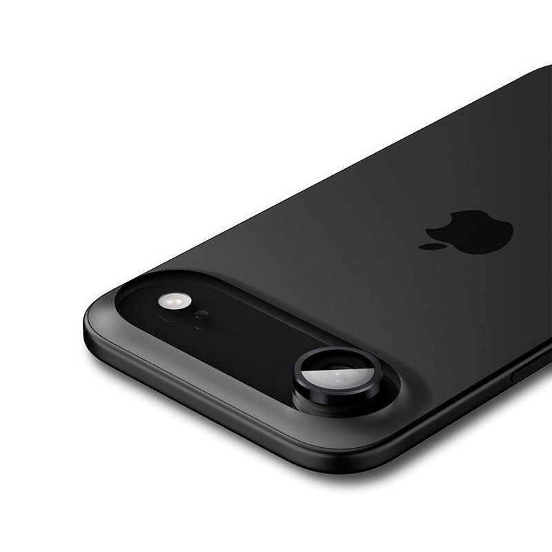 iPhone Air Spigen Glass tR EZ Fit Optik Pro Kameralinsebeskyttelsesglass - 2 stk - Svart
