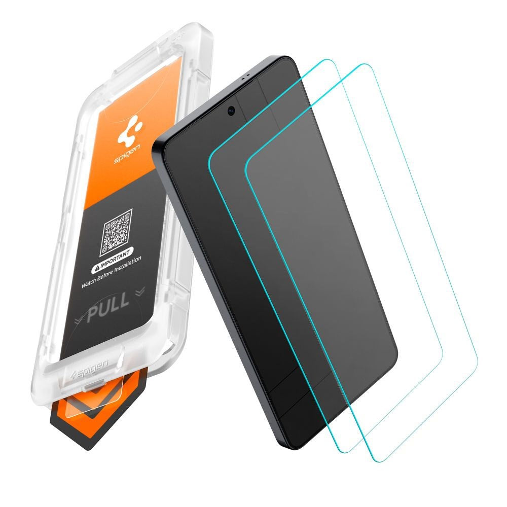 Samsung Galaxy S26 Ultra Spigen Glass tR EZ Fit Pro HD Skjermbeskyttelsesglass - 2 stk - Gjennomsiktig