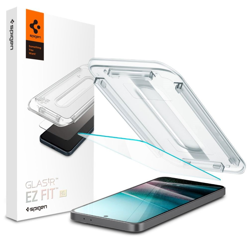 Samsung Galaxy A37/A36 (5G) Spigen EZ Fit Glass tR Skjermbeskyttelse - Case Friendly - Gjennomsiktig