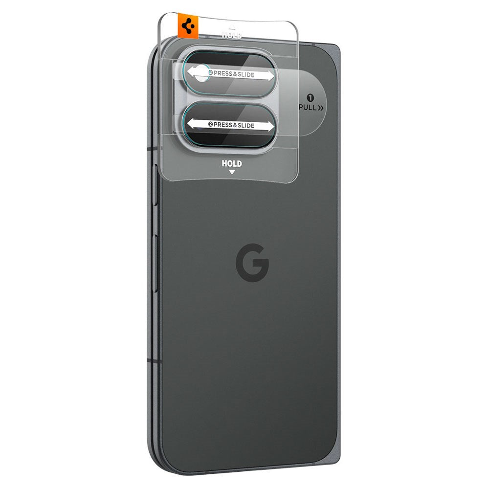 Google Pixel 11 Pro Fold Spigen Glass tR EZ Fit Optics Pro kameralinsebeskytter - 2 stk.