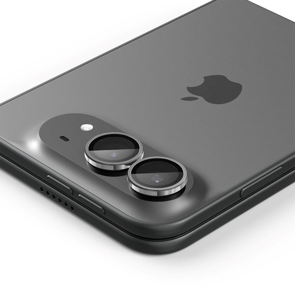 iPhone Duo Spigen Glass tR EZ Fit Optik Pro Kameralinsebeskyttelse - 2 stk - Hvit