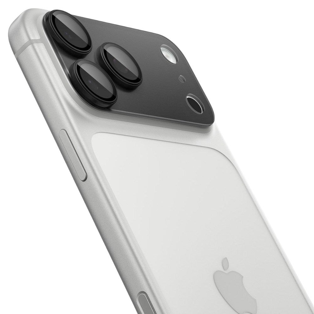 iPhone 18 Pro Spigen Glass tR EZ Fit Optik Pro XL Kameralinsebeskyttelse - Grå