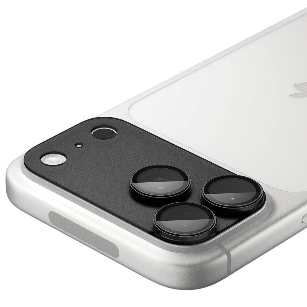 iPhone 18 Pro Max Spigen Glass tR EZ Fit Optik Pro XL Kameralinsebeskyttelse - Grå