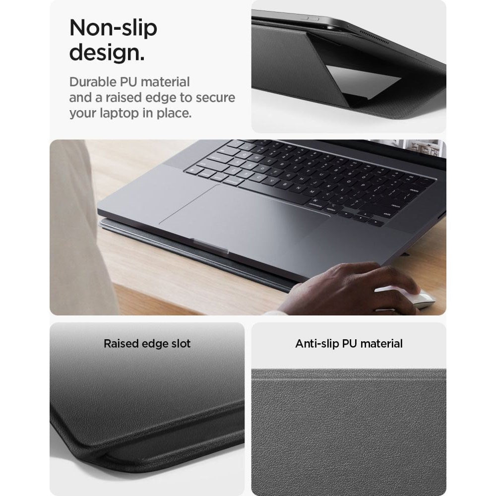 Spigen Slim Fold PC-Stativ – Svart