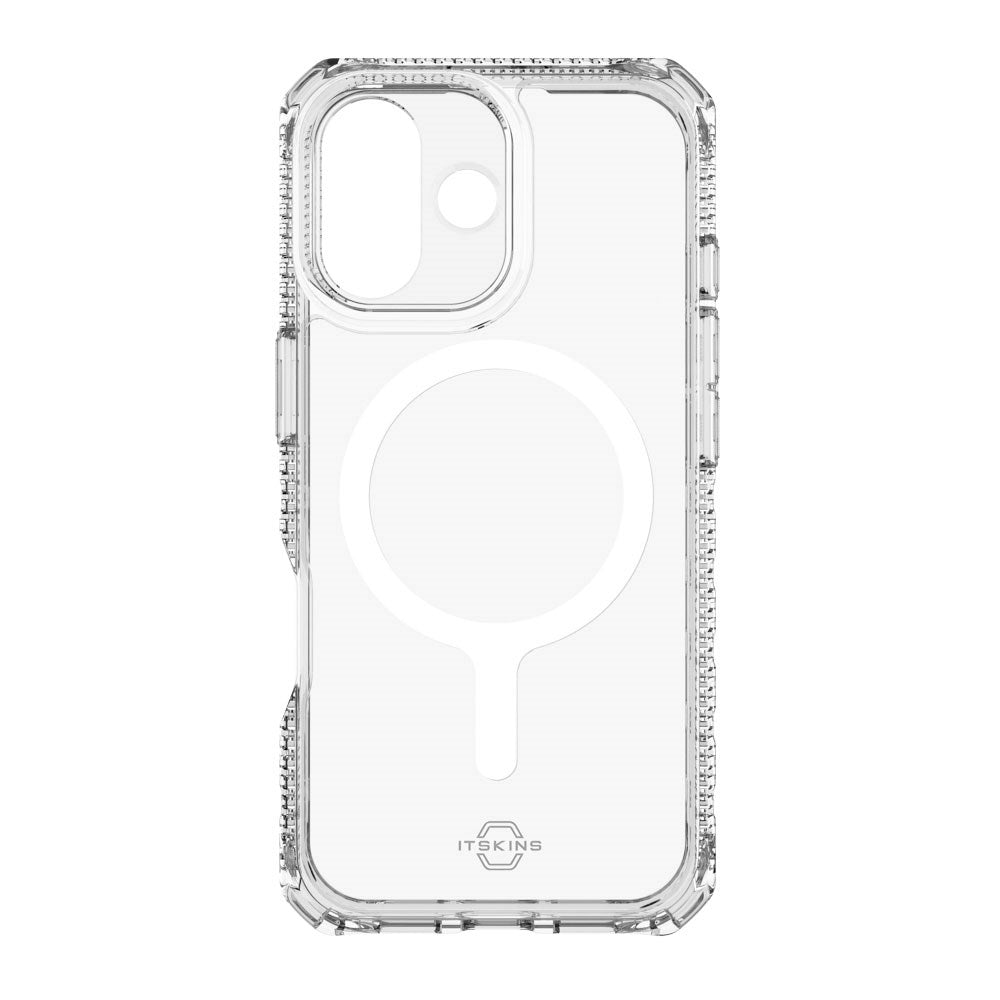 iPhone 17 ITSKINS Hybrid MagClear Deksel - MagSafe Kompatibel - Gjennomsiktig