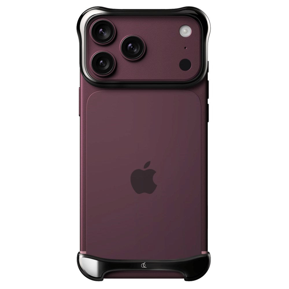 iPhone 18 Pro Arc Pulse Titanium Bumper Deksel - Onyx Black