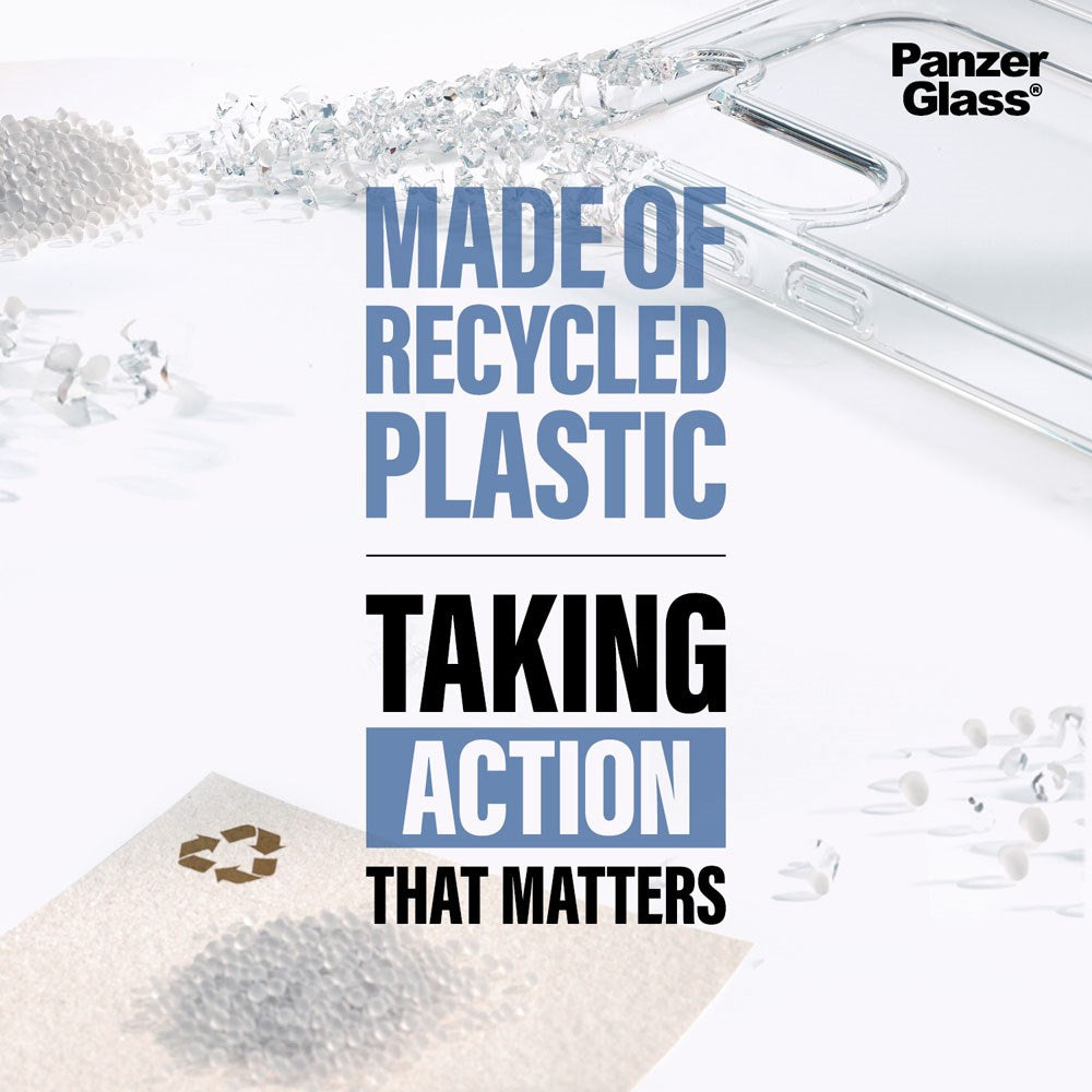 iPhone 16 Plus PanzerGlass 3-i-1 Bundle m. EasyAligner - Skjermbeskyttelse (UWF) / Deksel / Kamerabeskyttelse - Gjennomsiktig / Svart