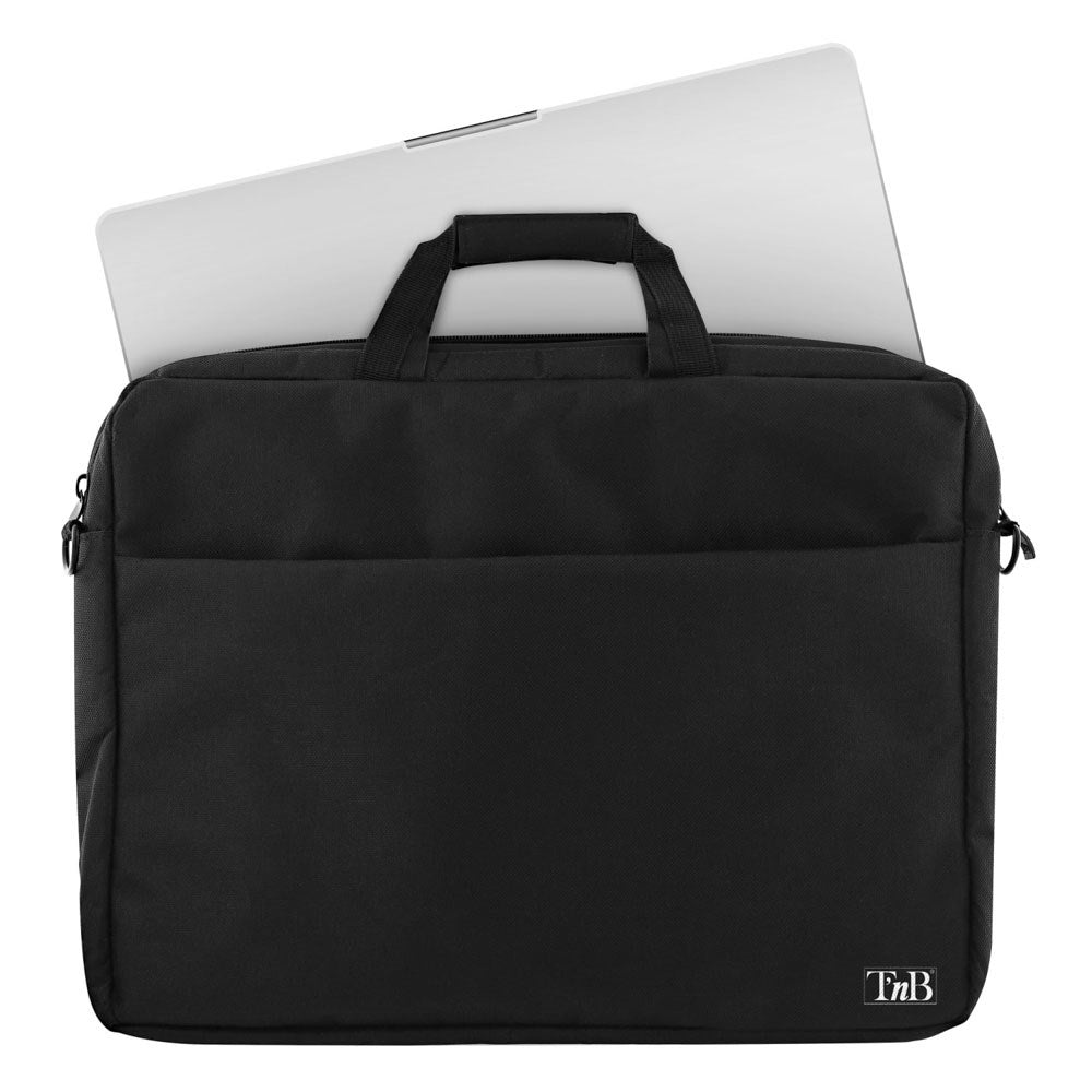 T'NB-pakke med Marseille Databag 15.6" & ECO Wireless Mouse - Svart / Grå
