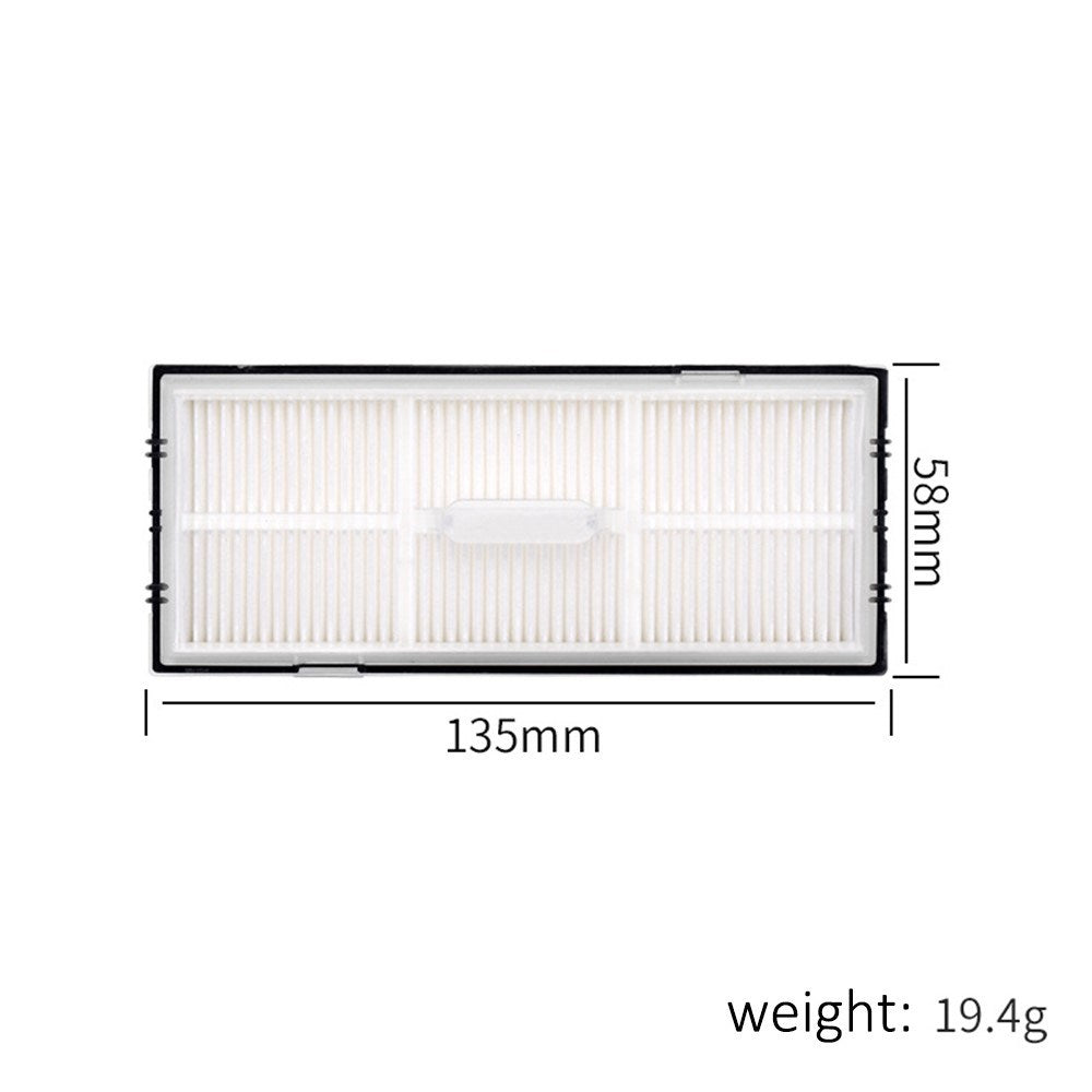 Støvsugerfilter til Roborock S7 Pro Ultra / S7 MaxV Ultra / S8 Pro Ultra / S7 / S7+ / S7 MaxV / S7 Max Ultra / S7 MaxV Plus / Q7 Max+ / S8 / S8+ robotstøvsuger - Svart + Hvit