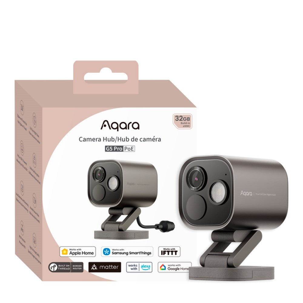 Aqara Camera Hub G5 Pro (PoE) - Grå