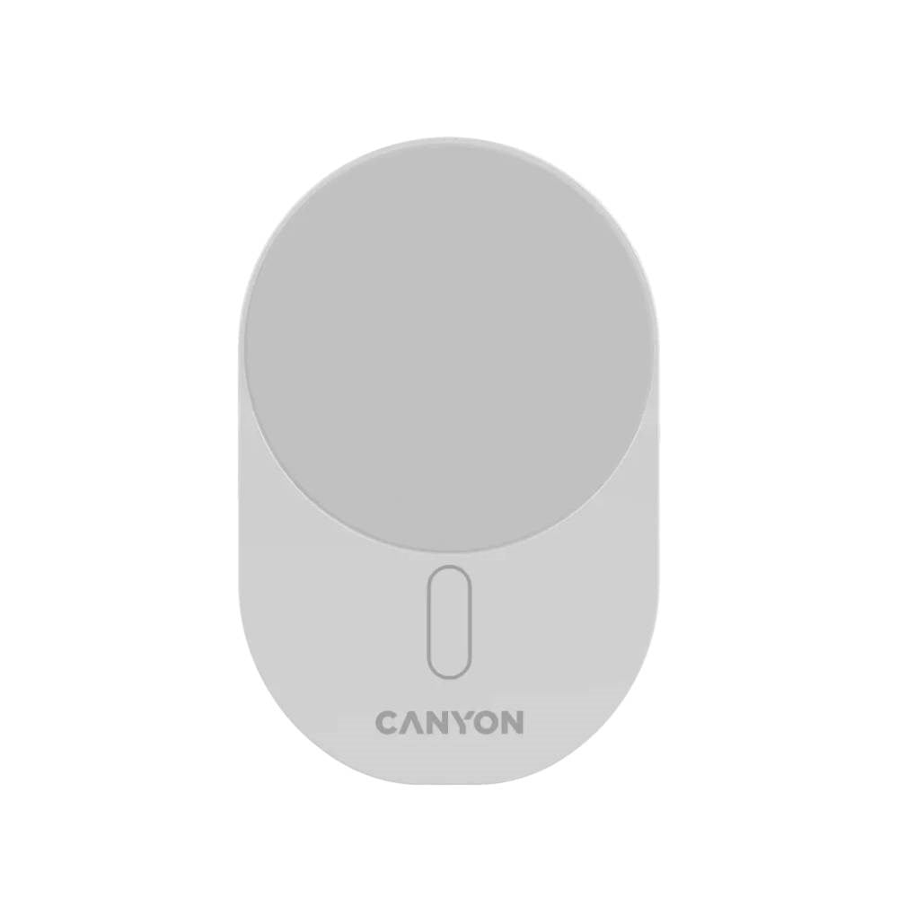 Canyon OnGrip 105 15W Billader til Ventilasjon - Qi2 / MagSafe Kompatibel - Hvit