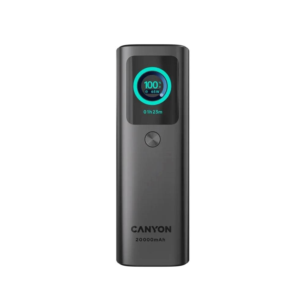 Canyon OnPower 265 PowerBank - 165W / 20.000 mAh - Grå