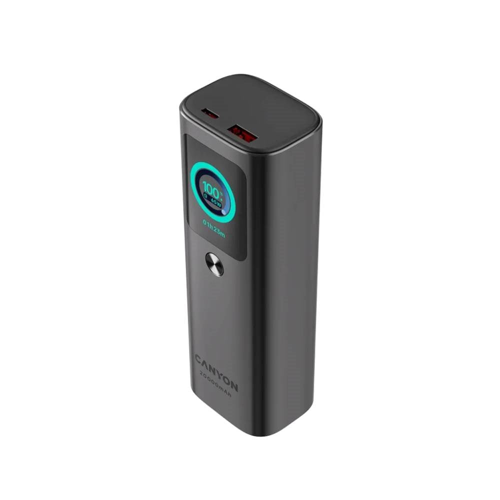 Canyon OnPower 265 PowerBank - 165W / 20.000 mAh - Grå