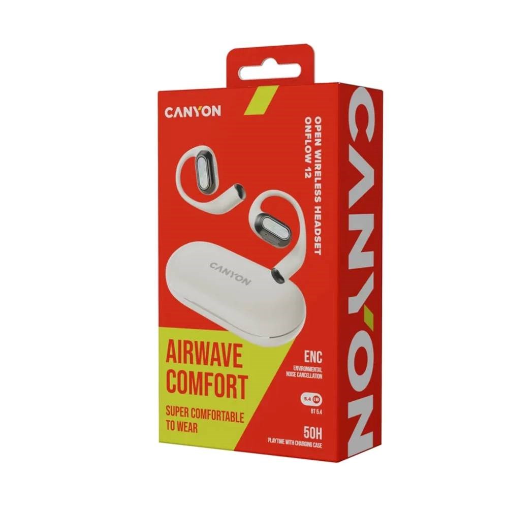 Canyon OnFlow 12 True Wireless Open-Ear Hodetelefoner - Beige