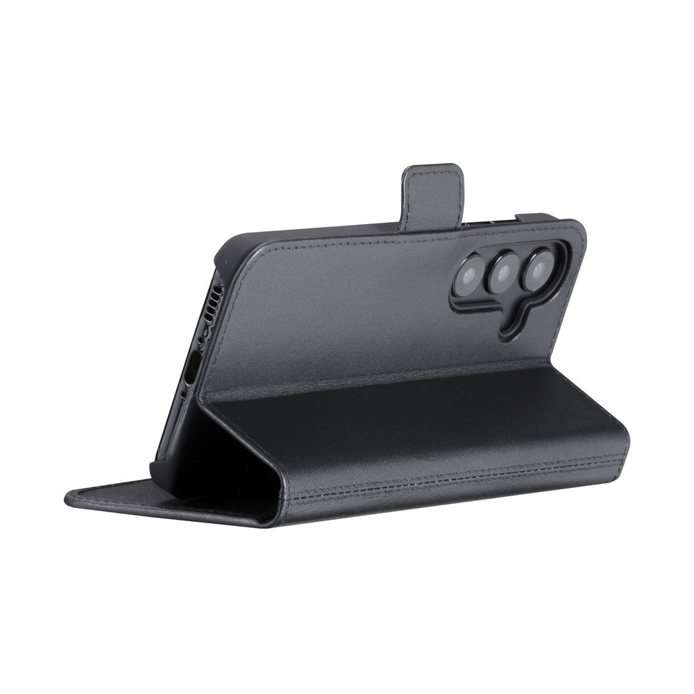 Samsung Galaxy S25 dbramante1928 Copenhagen Slim Ekte Skinn Deksel m. Lommebok - Black