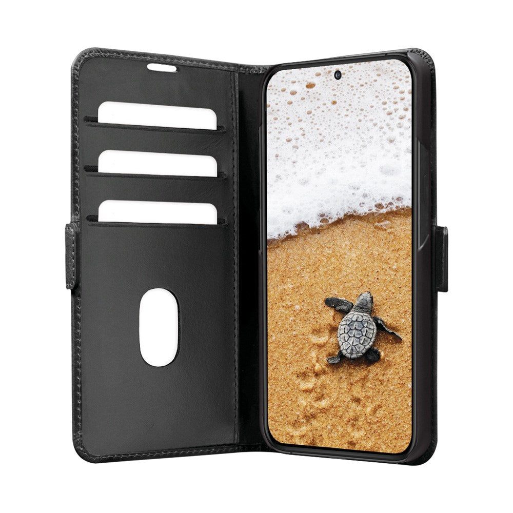 Samsung Galaxy S25 Ultra dbramante1928 Copenhagen Slim Ekte Skinn Deksel m. Lommebok - Black