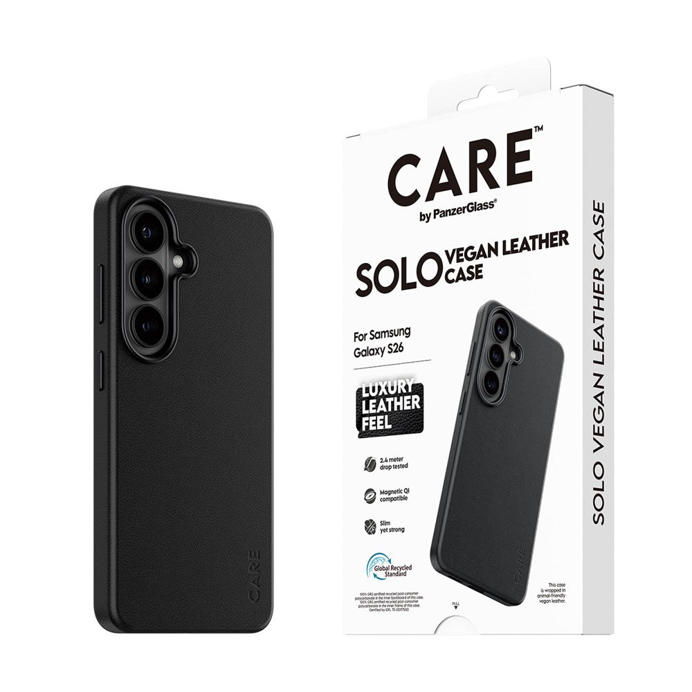 Samsung Galaxy S26 CARE by PanzerGlass SOLO Deksel - Svart