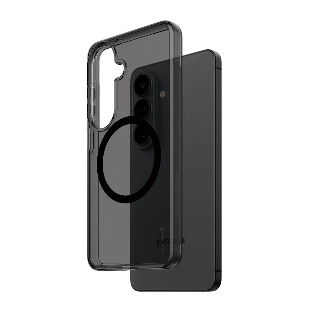 Samsung Galaxy S26 CARE by PanzerGlass Urban Explorer Deksel - Qi Kompatibel - Smokey Svart