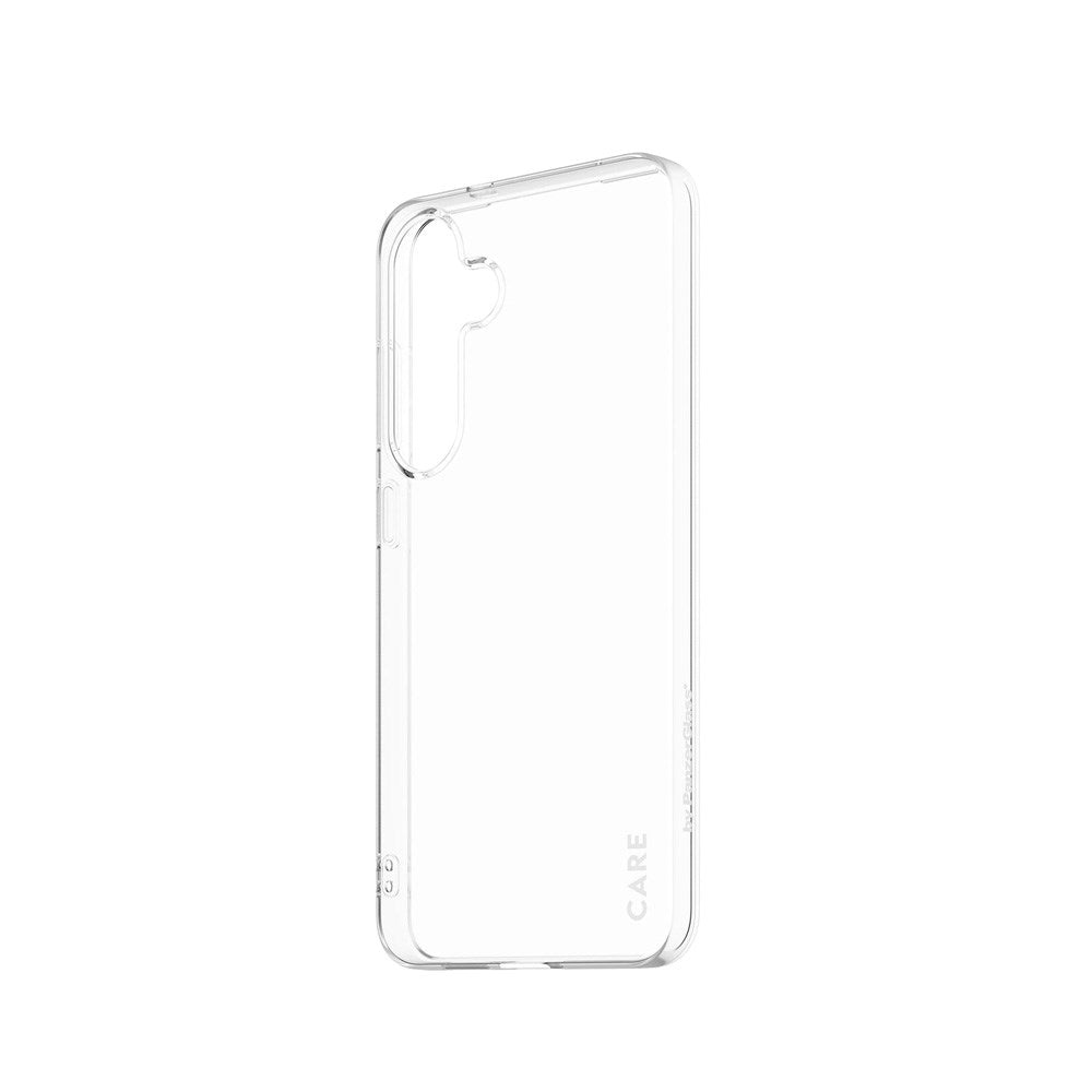 CARE by PanzerGlass Samsung Galaxy S25 FE Fashionable Transparent X-Ray Soft Basic Case - Gjennomsiktig