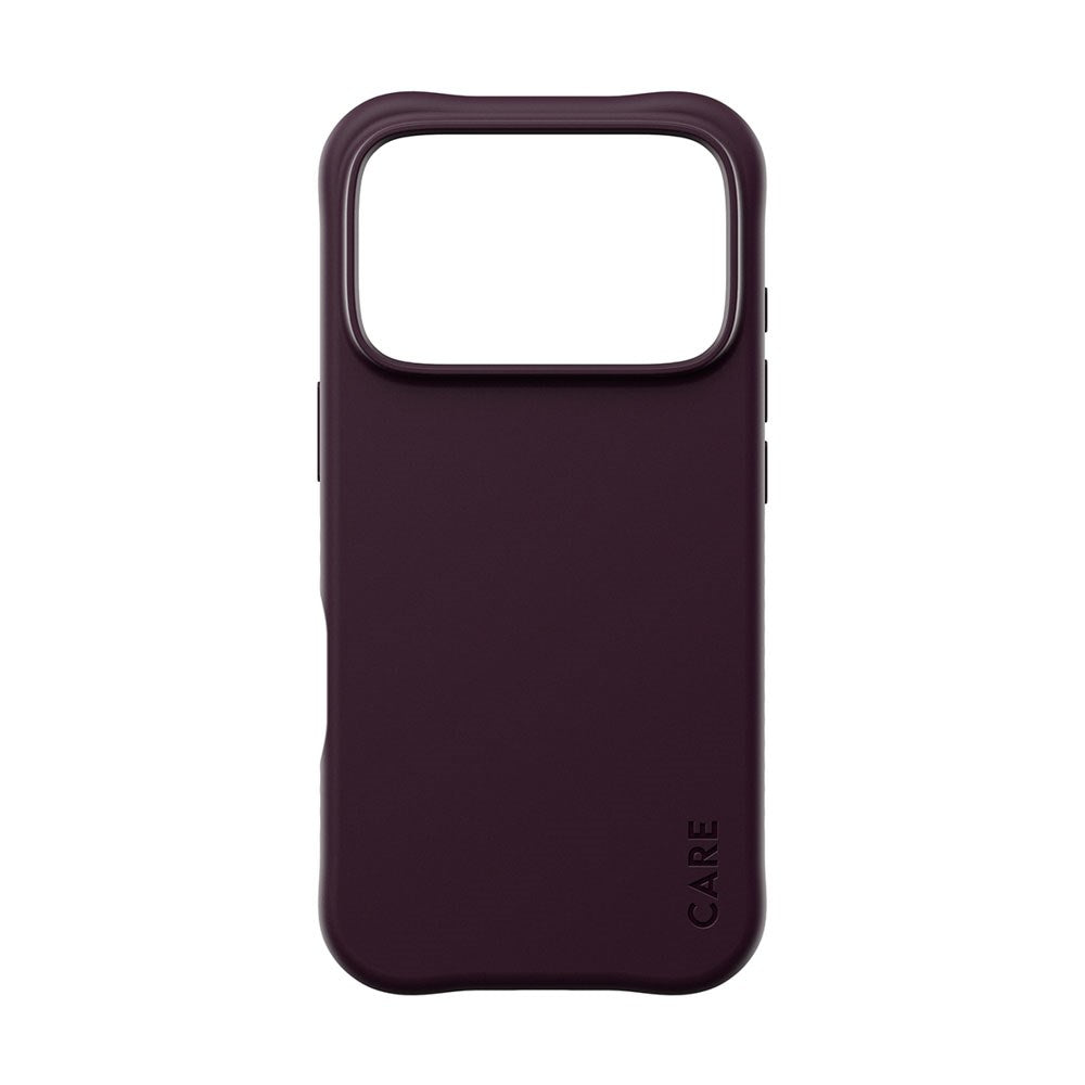 iPhone 18 Pro / 17 Pro CARE by PanzerGlass Fashionable Samba Deksel - MagSafe Kompatibel - Dark Cherry