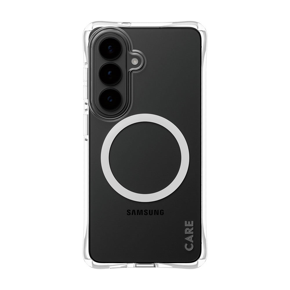Samsung Galaxy S26 CARE by PanzerGlass Fashionable Samba Deksel - Qi Kompatibel - Gjennomsiktig